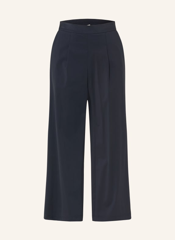 MILANO ITALY Jerseyové kalhoty Marlene TMAVĚ MODRÁ