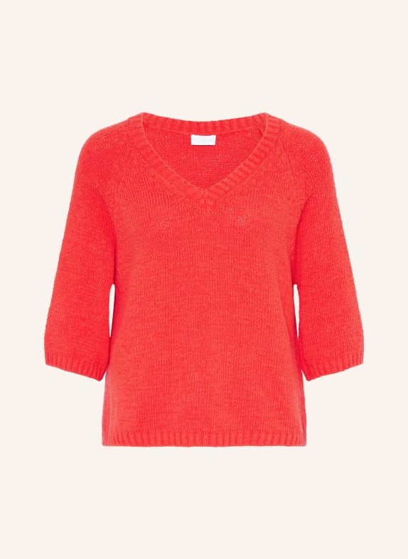 MILANO ITALY Pullover mit 3/4-Arm ROT