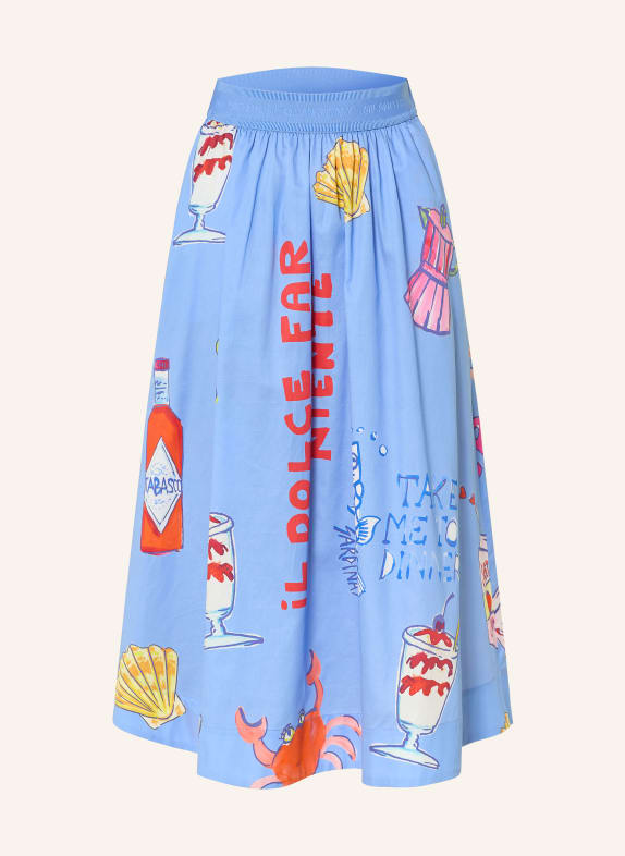 MILANO ITALY Rock BLAU / PINK / ROT