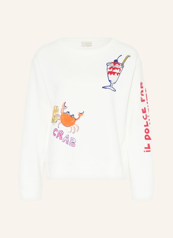 MILANO ITALY mikina REŽNÁ / ČERVENÁ / MODRÁ