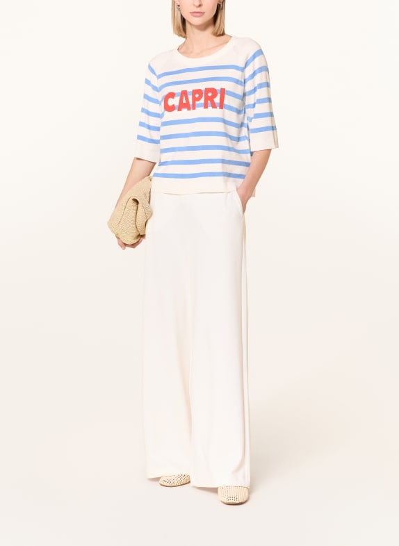 MILANO ITALY Jerseybyxor i marl ECRU