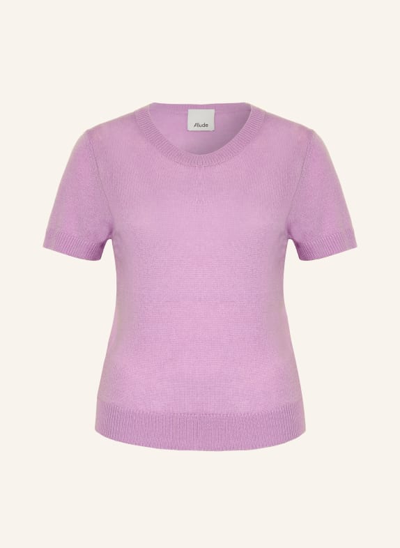 ALLUDE Strickshirt aus Cashmere HELLLILA