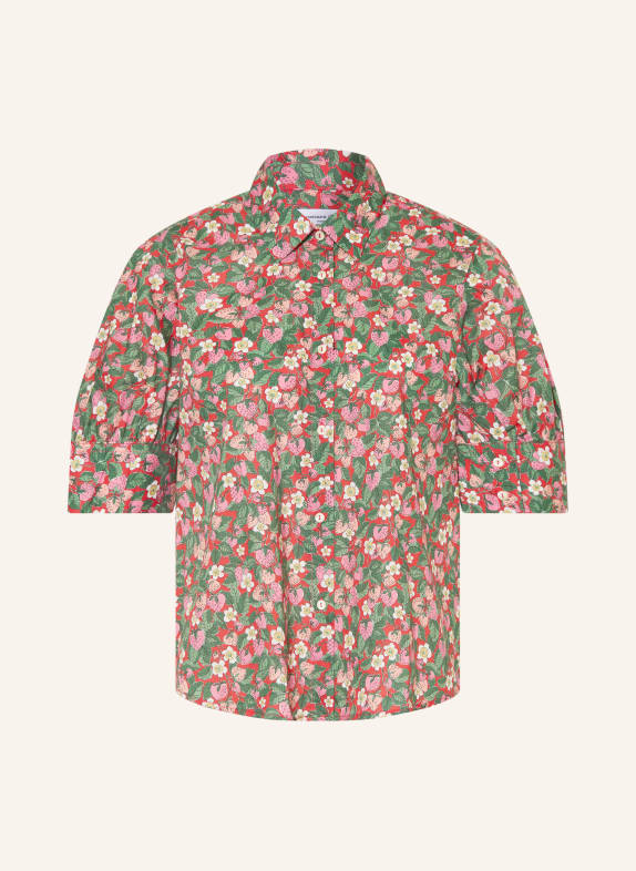 rossana diva Hemdbluse ROT / ROSA / GRÜN