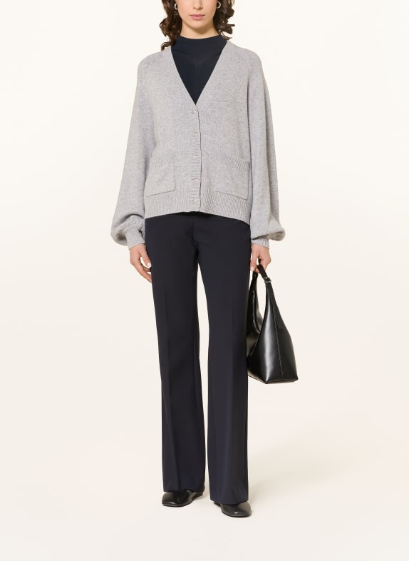 SoSUE BELLA cardigan with cashmere GRAY