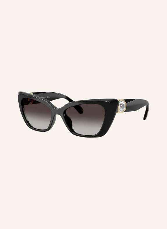 SWAROVSKI Sonnenbrille SK6047 SCHWARZ/ GRAU VERLAUF