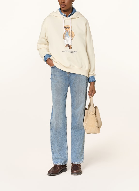 POLO RALPH LAUREN hoodie CRÈME