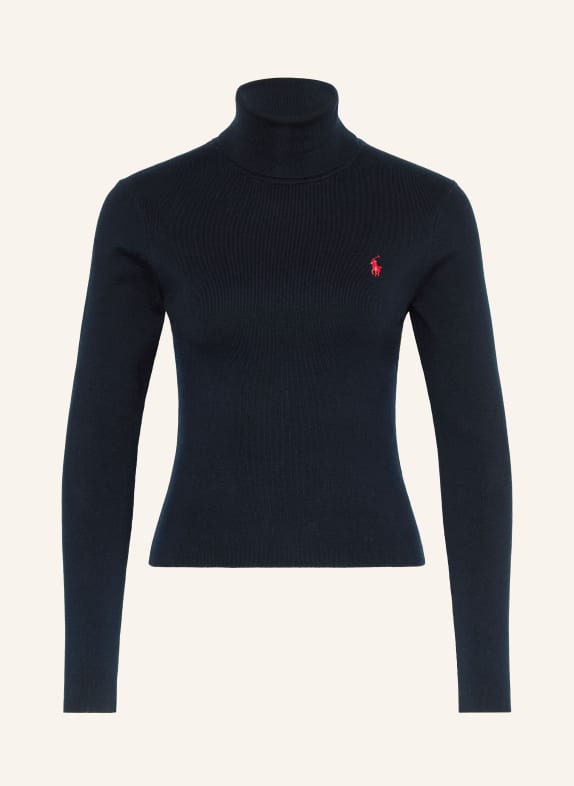 POLO RALPH LAUREN Rollkragenshirt DUNKELBLAU