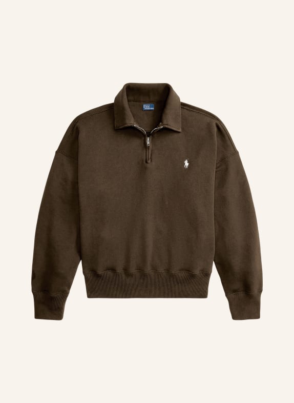 POLO RALPH LAUREN sweatshirt DARK BROWN