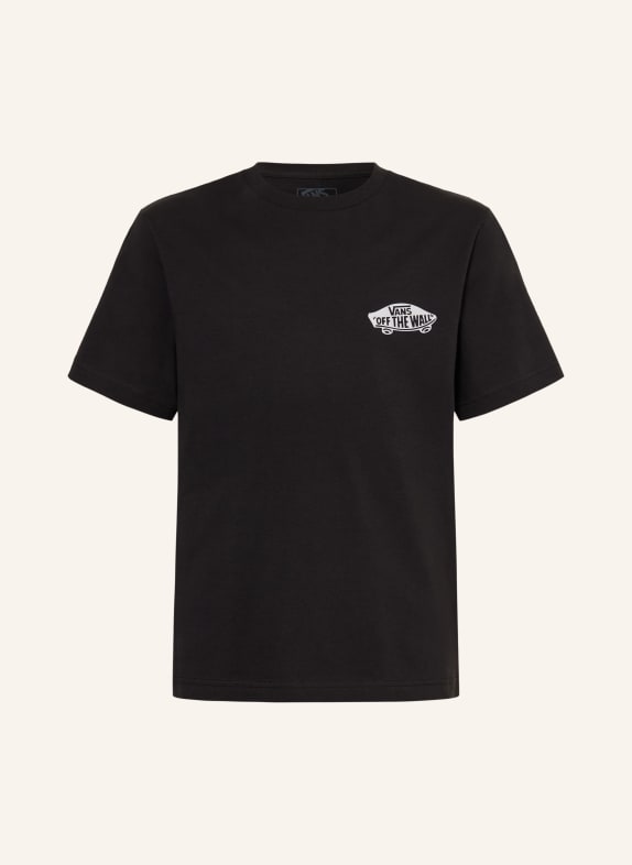 VANS T-Shirt DOUBLE STANDARD SCHWARZ