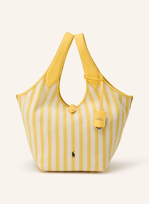 POLO RALPH LAUREN Handtasche GELB / CREME