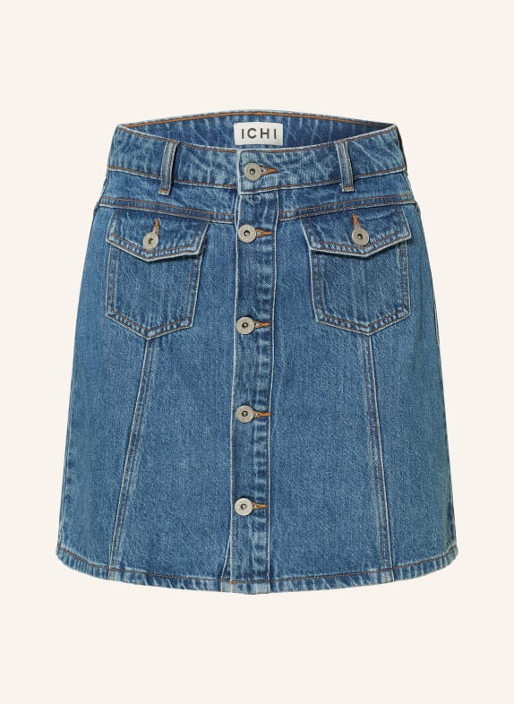 ICHI Jeansrok IHPAMILA BLAUW