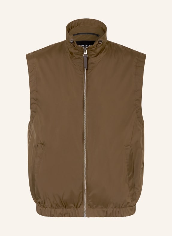 DRESSLER Weste BRAUN