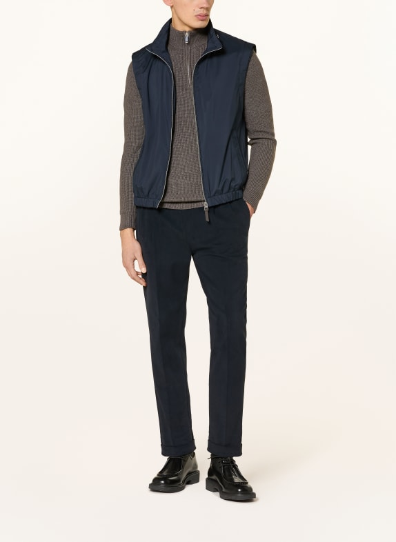 DRESSLER vest DONKERBLAUW