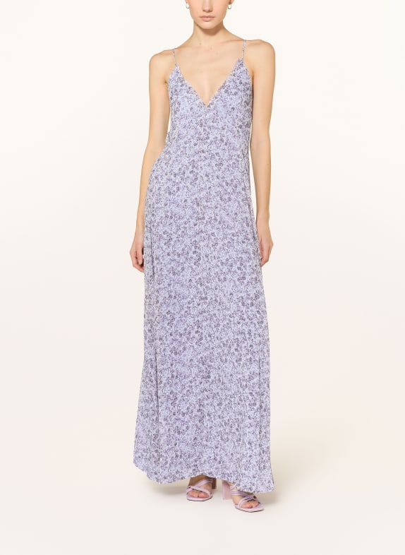 MAX & Co. Robe COECRU BLEU CLAIR / LILAS / NOIR