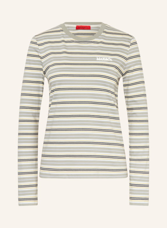 MAX & Co. Longlseeve MEDUSA KHAKI / ŽLUTÁ / ČERNÁ