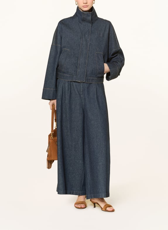 MAX & Co. Jeansjas NEPETA DONKERBLAUW