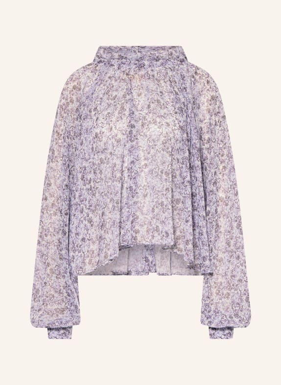 MAX & Co. Blusenshirt AFFETTO HELLLILA / DUNKELLILA