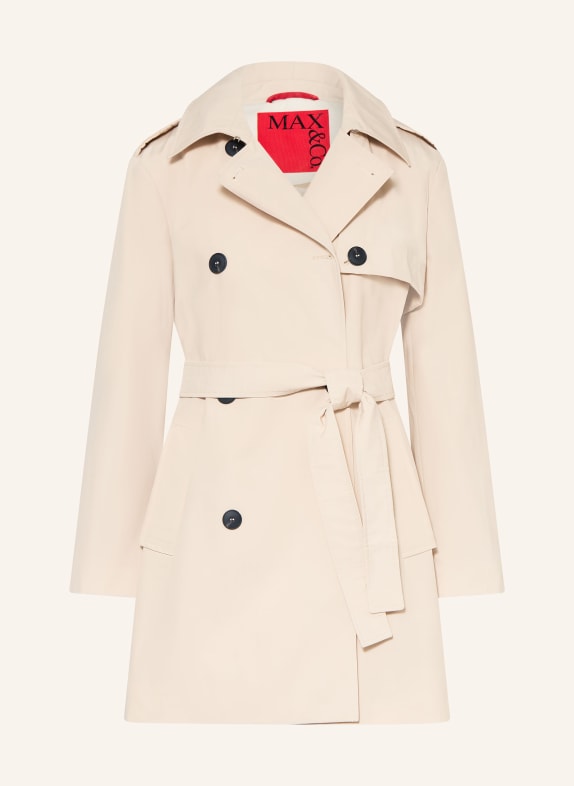 MAX & Co. ARIS trench coat BEIGE