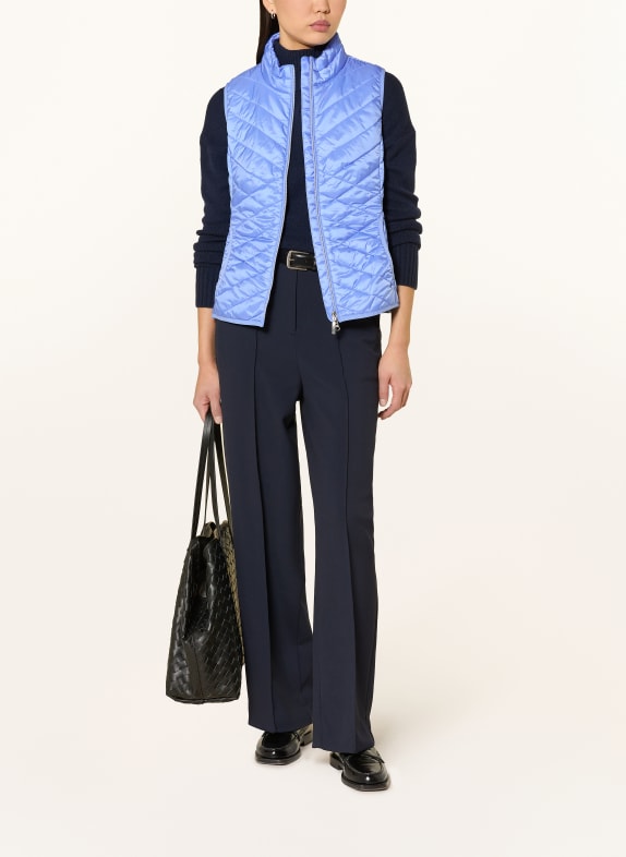 Betty Barclay quilted vest BLUE