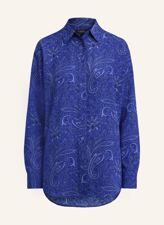 LAUREN RALPH LAUREN Hemdbluse DUNKELBLAU