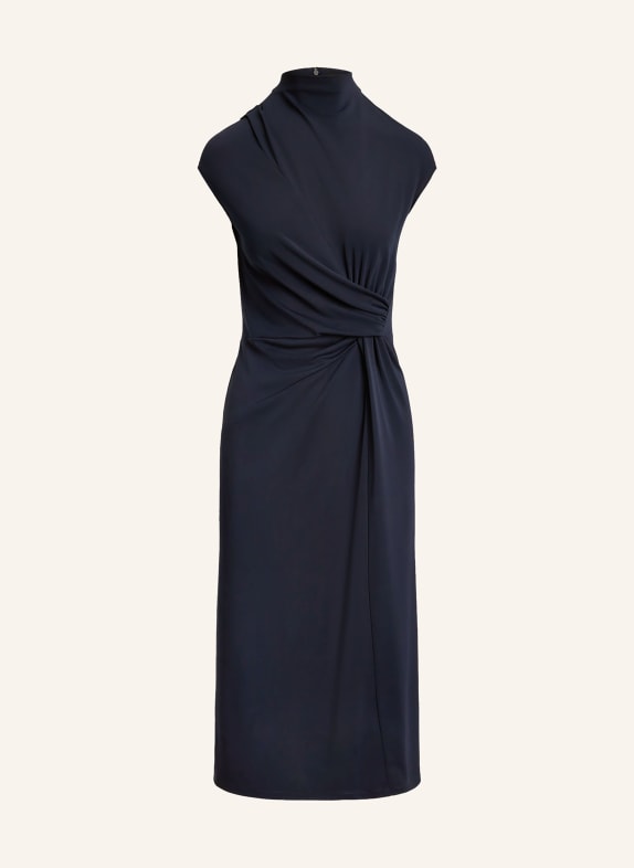 LAUREN RALPH LAUREN jersey dress DARK BLUE