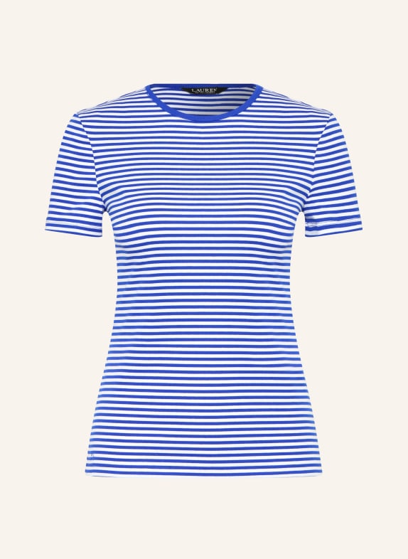 LAUREN RALPH LAUREN T-Shirt BLAU / WEISS