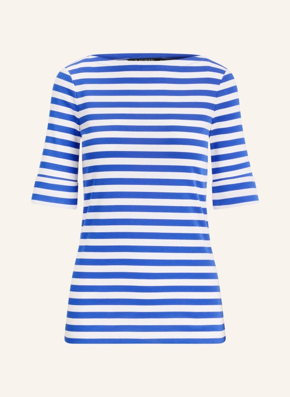 LAUREN RALPH LAUREN T-Shirt BLAU / WEISS