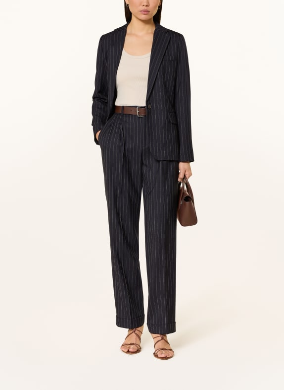 LAUREN RALPH LAUREN Marlene-broek DONKERBLAUW / CRÈME