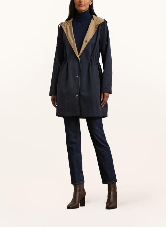 LAUREN RALPH LAUREN Regenmantel DUNKELBLAU