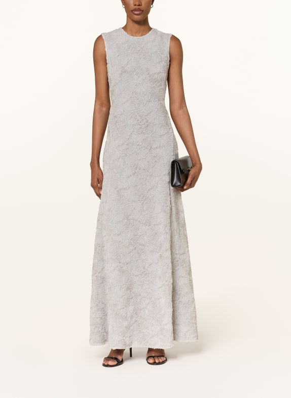 ROTATE Mesh-Kleid HELLGRAU