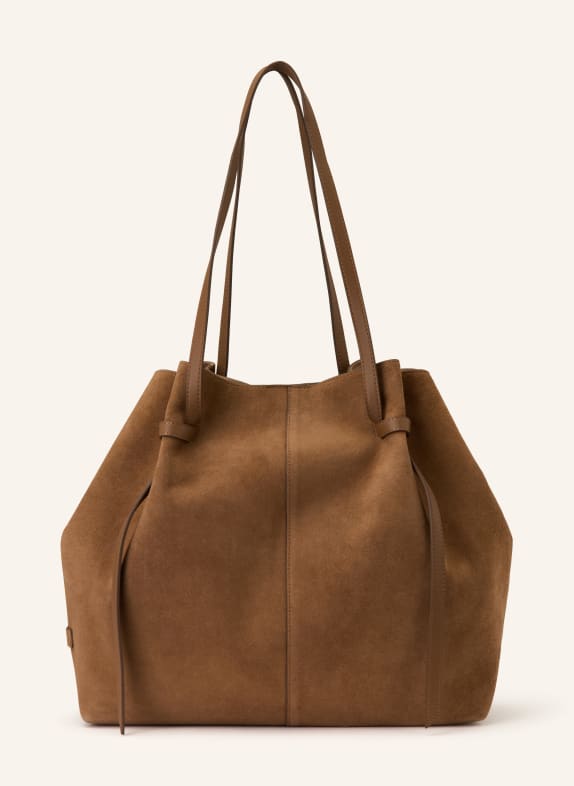 Marc O'Polo Shopper mit Pouch HELLBRAUN