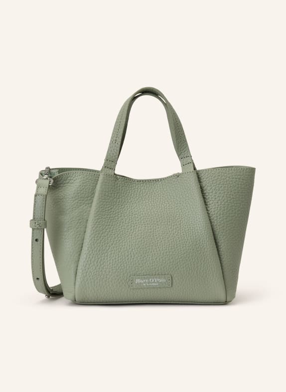 Marc O'Polo Handtasche MEDIUM HELLGRÜN / SILBER