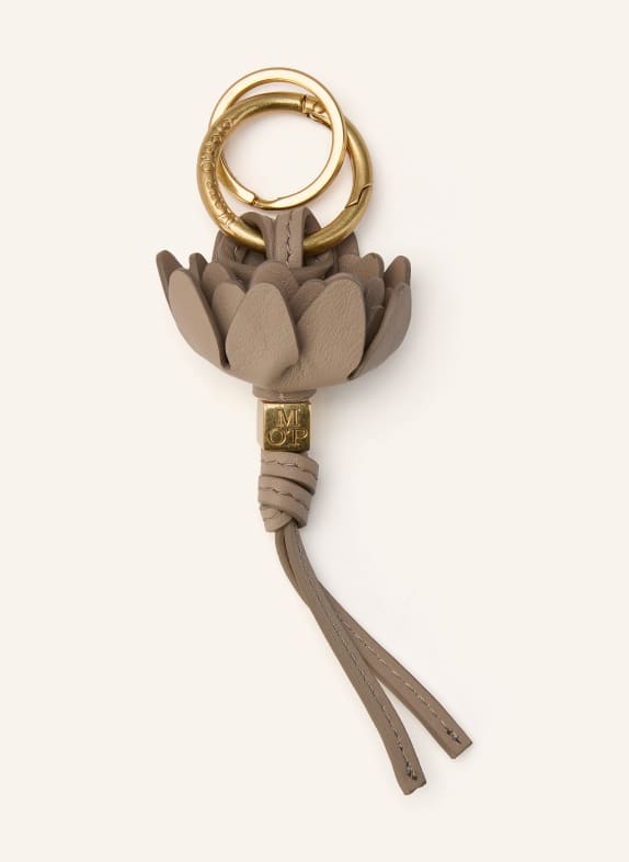 Marc O'Polo key chain TAUPE / GOLD