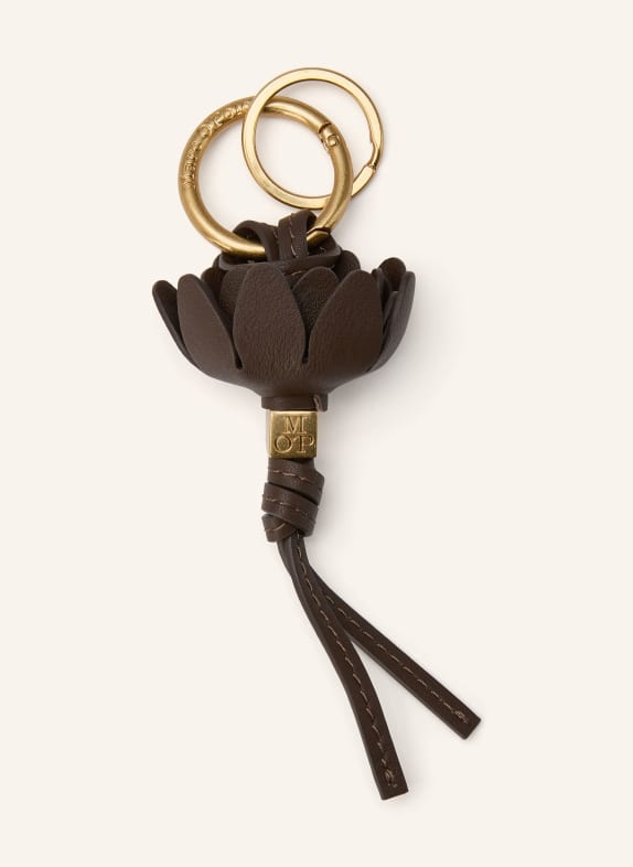 Marc O'Polo key chain DARK BROWN