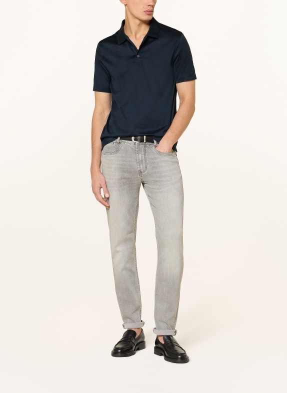 PAUL Tricou polo din jersey ALBASTRU ÎNCHIS