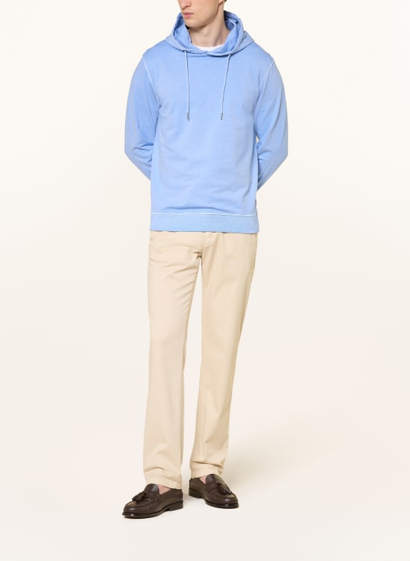STROKESMAN'S Hoodie HELLBLAU