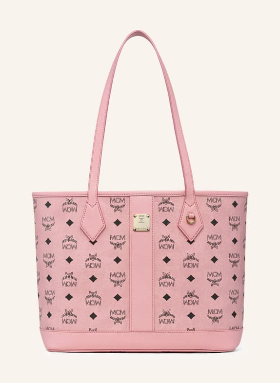 MCM LIZ SMALL Shopper PINK / GOLD / BLACK