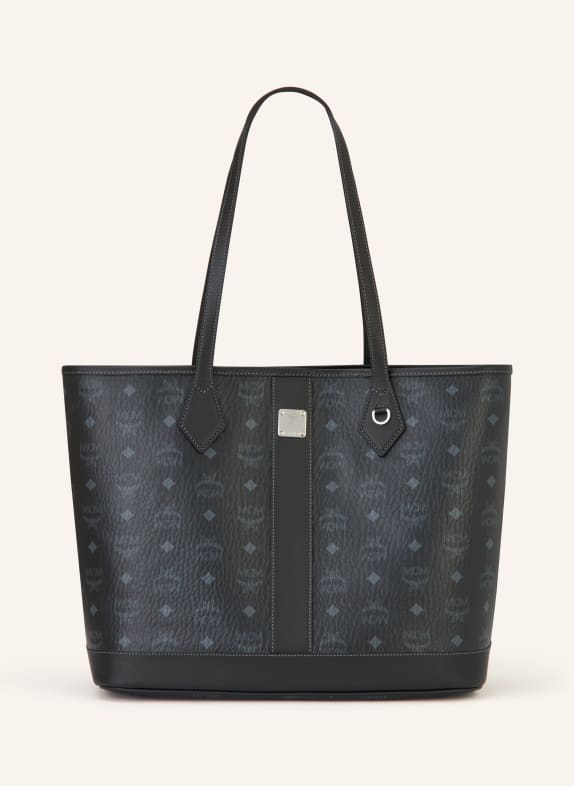 MCM LIZ shopper bag with pouch BLACK / GRAY