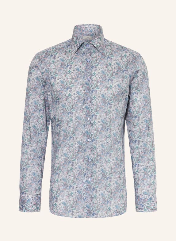 ETRO Hemd Slim Fit HELLBLAU / HELLROT / GRÜN
