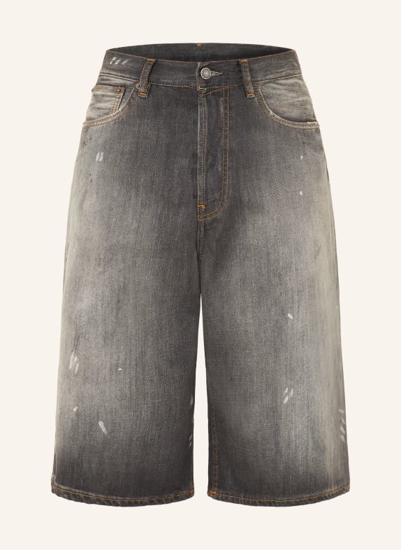 Acne Studios Jeansshorts Loose Fit 900 BLACK