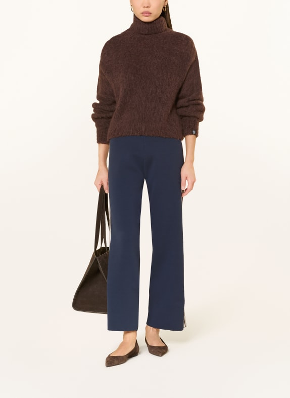 Rich & Royal Trainingsbroek DONKERBLAUW / BRUIN / CRÈME
