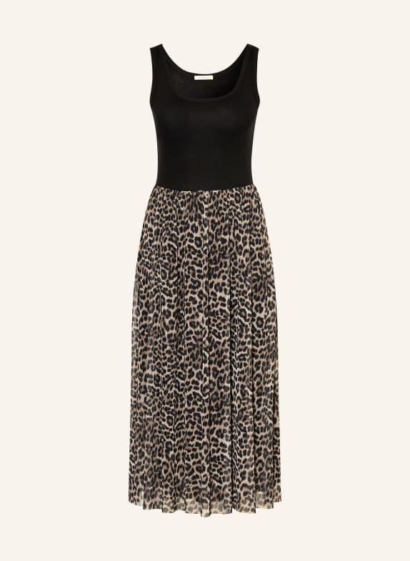 lilienfels Dress in a mix of materials LIGHT BROWN / BROWN / BLACK