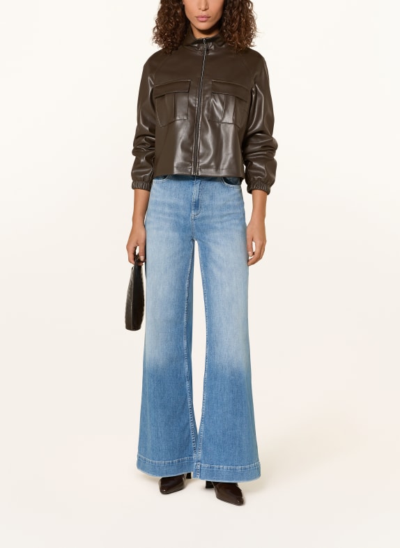 Rich & Royal Wide Leg Jeans 700 DENIM BLUE