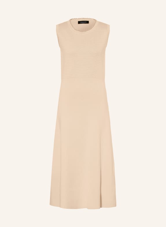 FABIANA FILIPPI pletené šaty BÉŽOVÁ