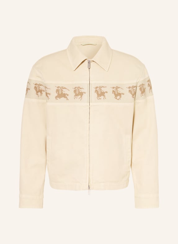 BURBERRY Overjacket HELLBRAUN / BEIGE