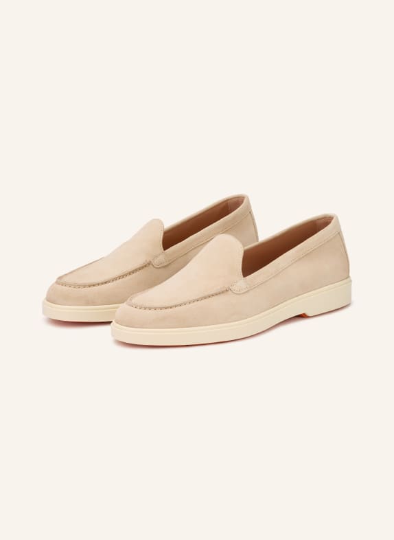 Santoni Slipper YALTAMOC BEIGE