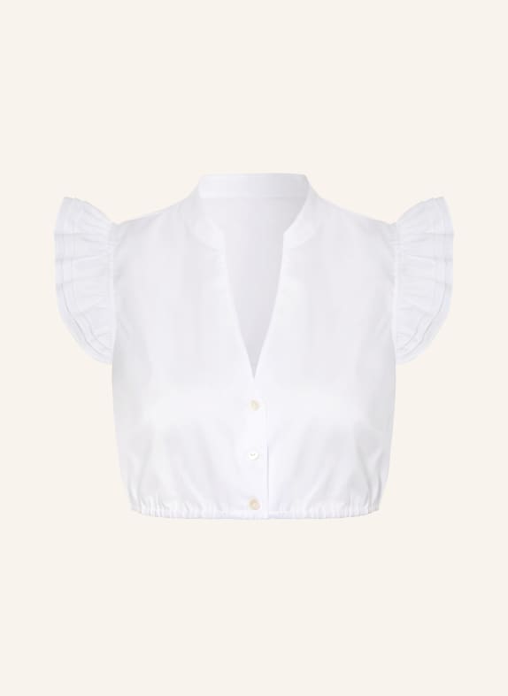 Johann & Johanna dirndl blouse WHITE