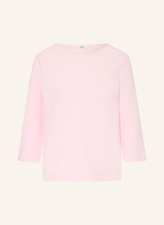 ZAÍDA Shirt mit 3/4-Arm HELLROSA