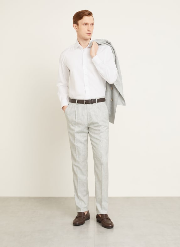 Brioni Overhemd Comfort Fit WIT