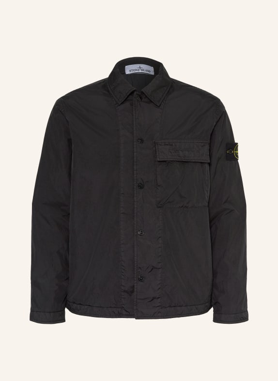 STONE ISLAND Overjacket SCHWARZ